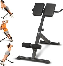LifePro SculptTrainer Roman Chair – Foldable Hyperextension & Ab Bench
