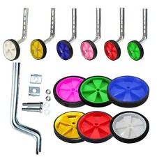 Kids Bicycle Stabilisers 12-20" Universal Training Children Bike Wheels Easy Fit