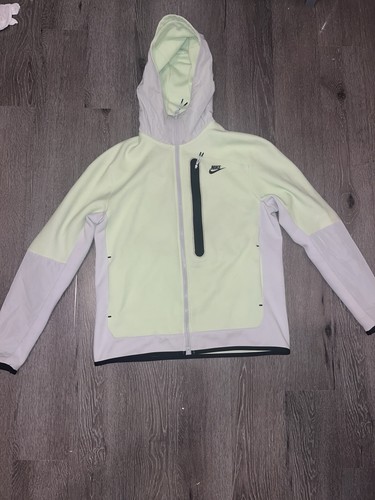Grey and green nike tech - grey,
