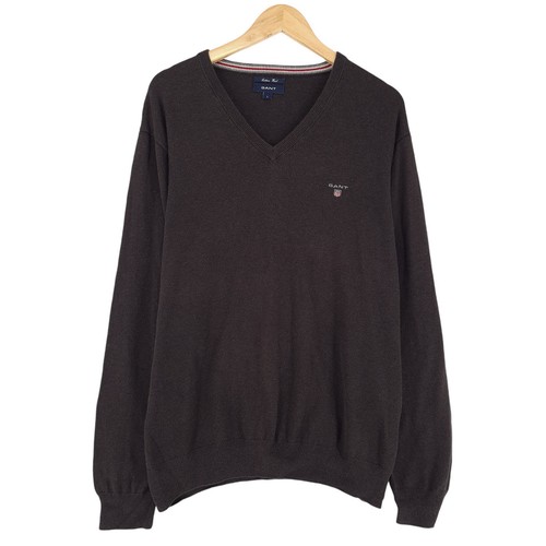 Gant jumper sweater men brown - jumper,