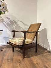 Vintage beech framed - beech-framed, reclining