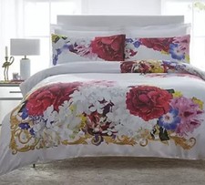 STAR by Julien Macdonald Vanessa Floral Printed Cotton Duvet Set