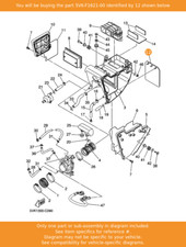 YAMAHA Flap, 5VK-F1621-00 OEM