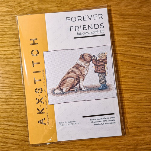 Forever friends cross stitch - forever,