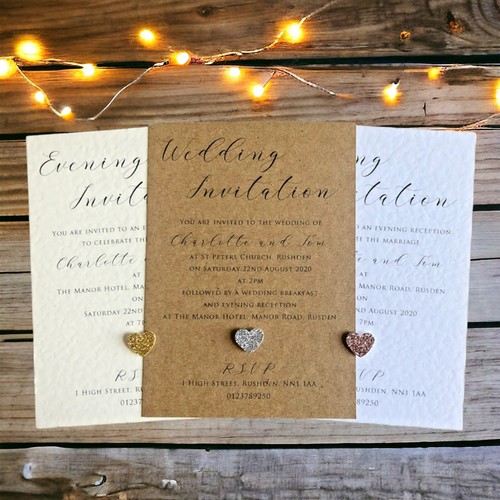 Wedding invitations evening - 25,