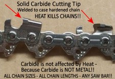 SOLID Carbide Chainsaw 16"