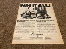 PTRBK20 ADVERT 13X11 ACCUPHASE SUPER SYSTEM