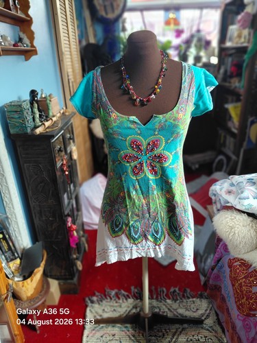 Lovely desigual tunic top size - top,