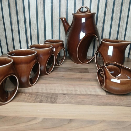 Holkham pottery owl tea coffee - holkham,