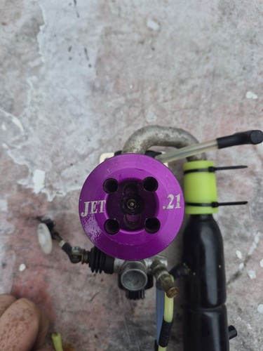 Jet nitro engine - jet, .21