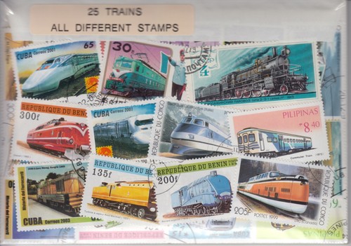 Different train stamps - different, good