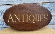 Wooden Oval Hand Carved