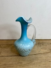 Antique Victorian Blue ZigZag