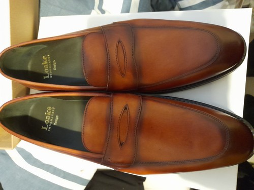 Loake brown lynch - scr, size
