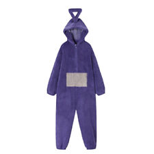 Adult Kids Teletubbies Costume Disi Onesis Lala Cosplay Jumpsuit Pajama Fancy UK