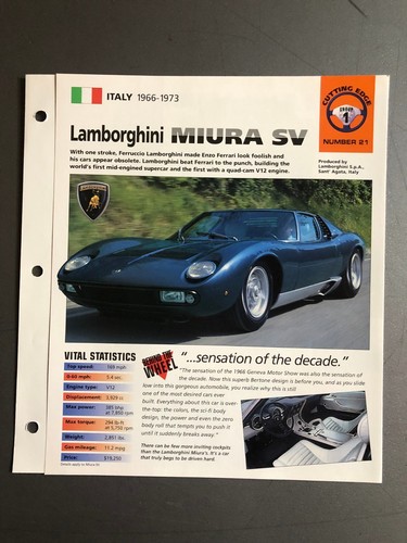 1966 1973 lamborghini miura - lamborghini,