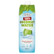 Grace 100% Coconut Water 12x1ltr