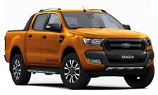 CROSS BARS - CROSSBARS - ROOF RAILS - PAIR - SILVER FOR FORD RANGER T6 WILDTRAK