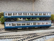 Hornby inter city Mk 2 open coaches x 2 for OO gauge model train set