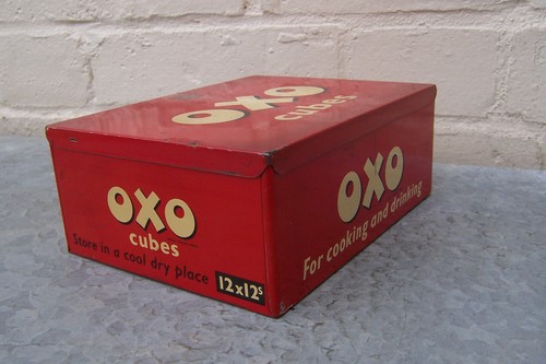 Antique vintage oxo - oxo, cube