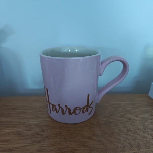 Harrods mug pink - harrods,
