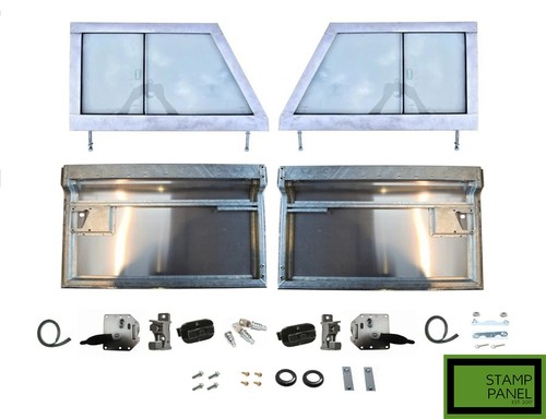 Galvanised series front - series, door