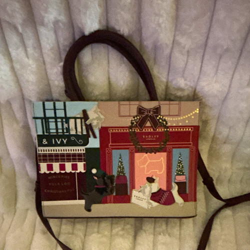 Radley london burgundy leather - london,
