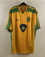 Norwich City Champions Home Football Shirt 2003/05 Adults XL Xara G840
