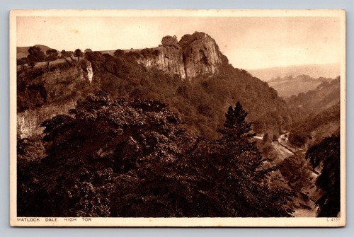 Postcard matlock dale high - dale,