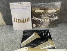 Balloon Bunting Joblot for New Year Party Celebrations Decor