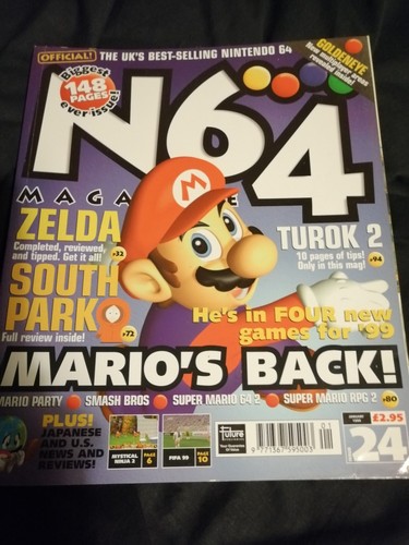 N64 magazine january 1999 - magazine,