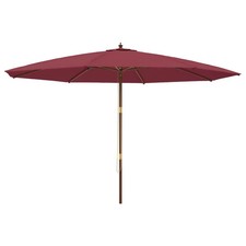 Garden Parasol with Wooden