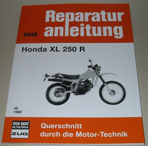 Repair manual honda 250 - repair,
