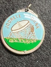 JODRELL BANK OBSERVATORY LOVELL TELESCOPE KEYRING PENDANT BADGE