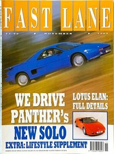 FAST LANE MAGAZINE NOV-1989 -