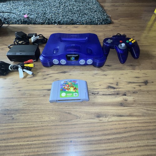 Nintendo n64 purple grape - nintendo,