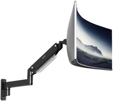 Vivo Pneumatic Arm Single Ultrawide Monitor Desk Mount Black V101V Household Use