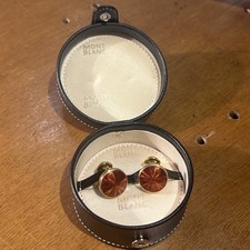 Montblanc Cufflinks Gold