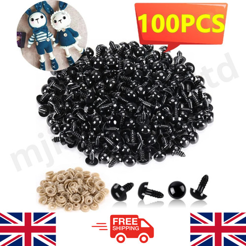 Plastic safety eyes - plastic,