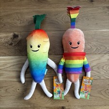 Aldi Kevin The Carrot Pride Month Limited Edition - Set of 2 | Trusted Seller ✨