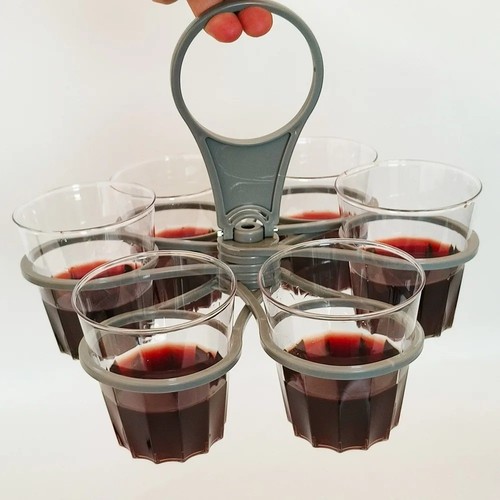 Foldable drink cup - foldable, carrier