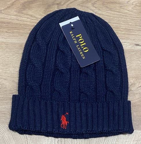 Polo cable knit beanie - r.l,