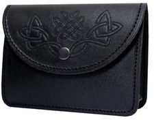 Black Kilt Belt Pouch With