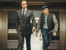 Colin Firth Hand Signed 8x6 Inch Kingsman Photo