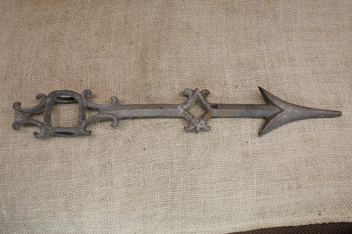Old weather vane lightning rod - weather,