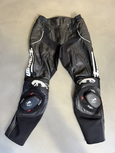 Furygan black leather trousers - furygan,