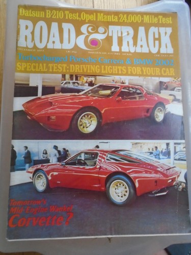 Road track dec 1973 datsun - road, &