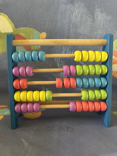 Wooden abacus - wooden,