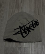 Stussy Beanie Beige With Black