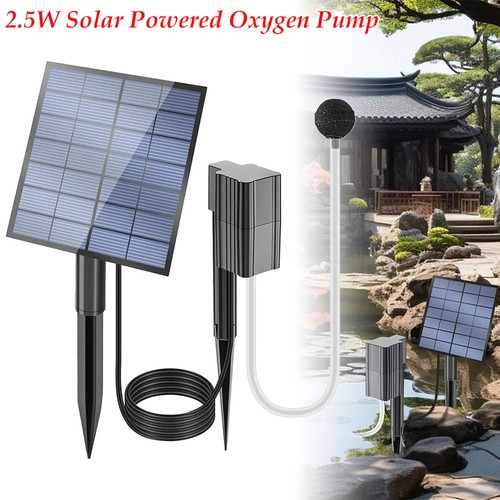 Solar powered oxygenator - solar,